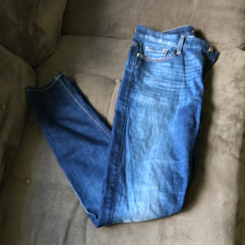 Women’s 7 for all mankind high waist skinny jeans size 6/28